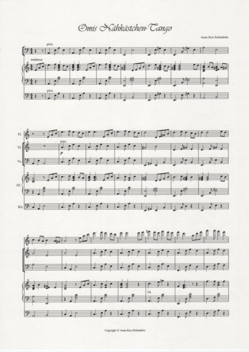Omis Nähkästchen Ensemble 1.Seite