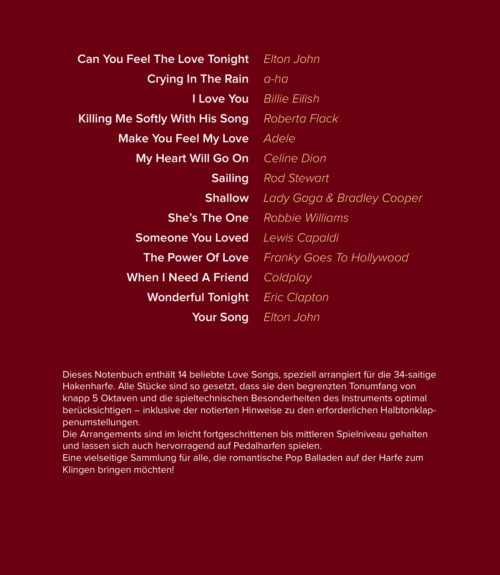 Love Songs For Harp – Bild 2