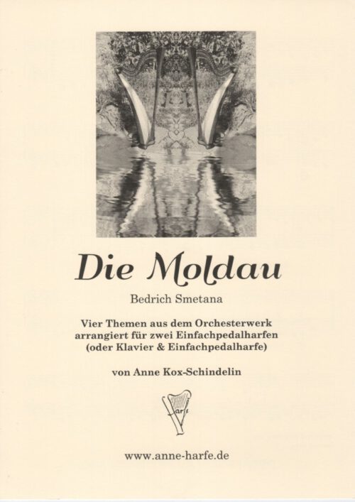 Die Moldau Harfenduo Titelseite